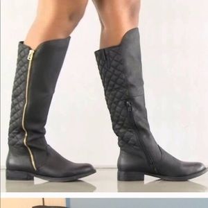 Steven madden quilted boots northside tall